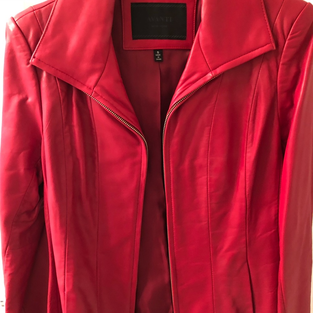 Red Leather Jacket